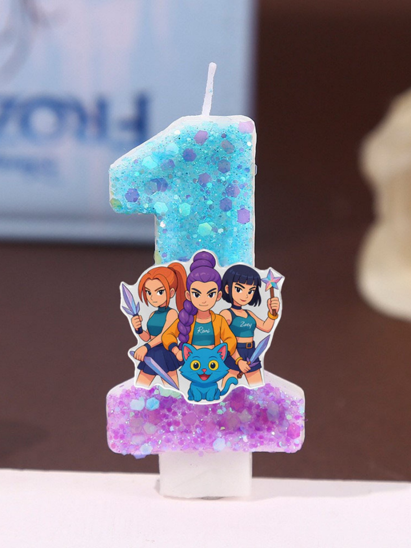 KPOP Blue and Purple Girl Powe - огляд і ціна Holiday Candle Set