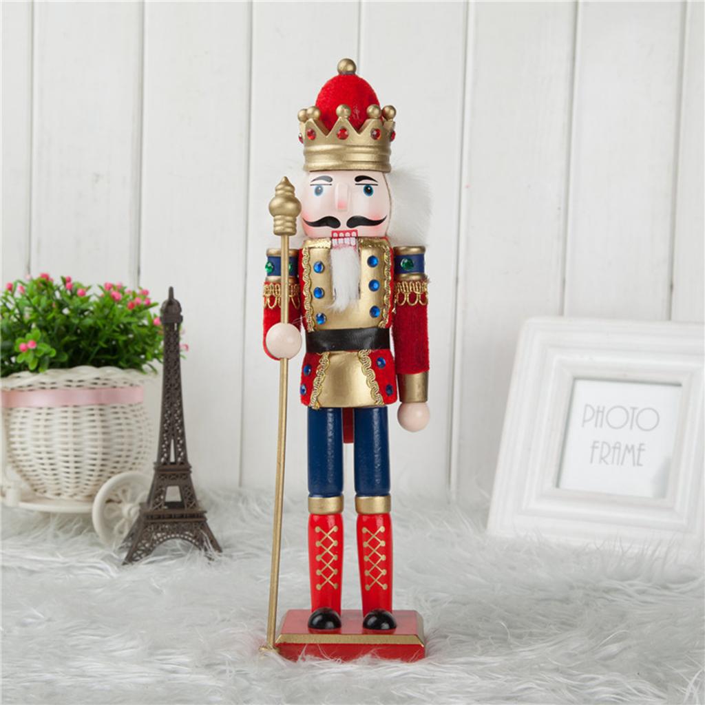 Hand Painted Wooden Nutcracker - огляд і ціна Nutcracker Figurine