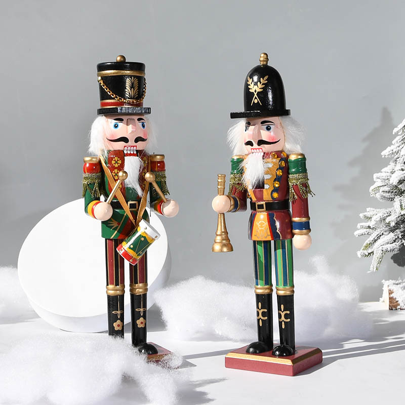 30CM Wooden Nutcracker Soldier - огляд і ціна Nutcracker Figurine