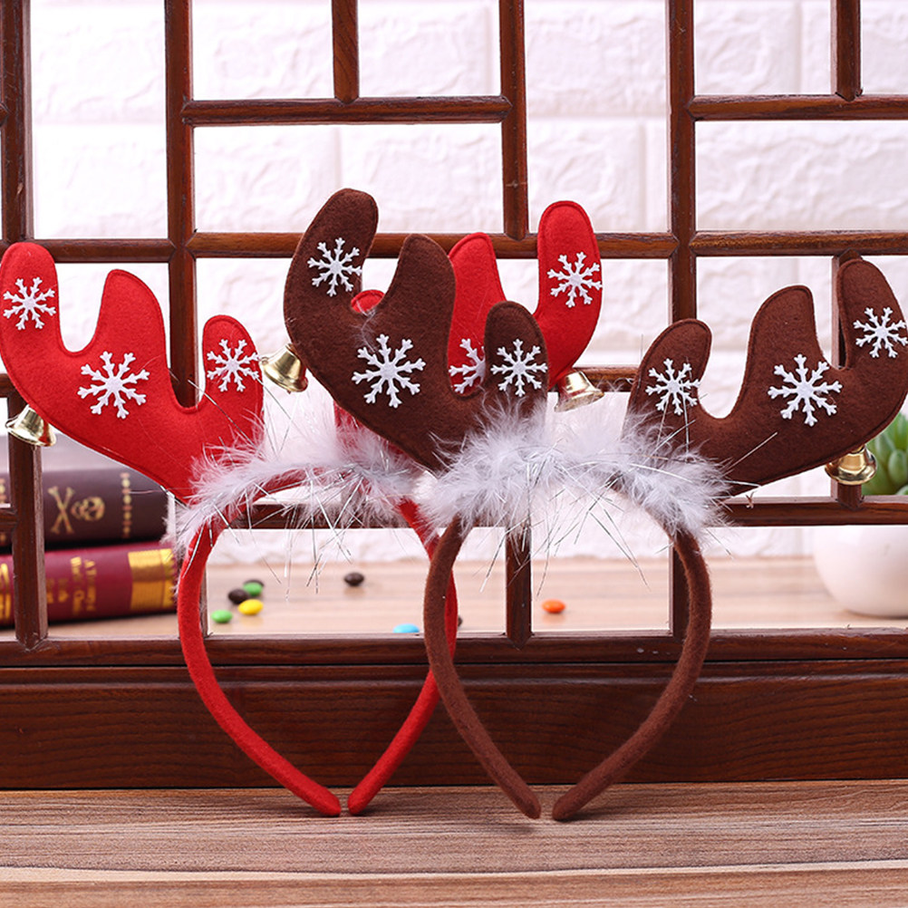 2Pcs Reindeer Antler Headband  - огляд і ціна Reindeer Antlers Headband