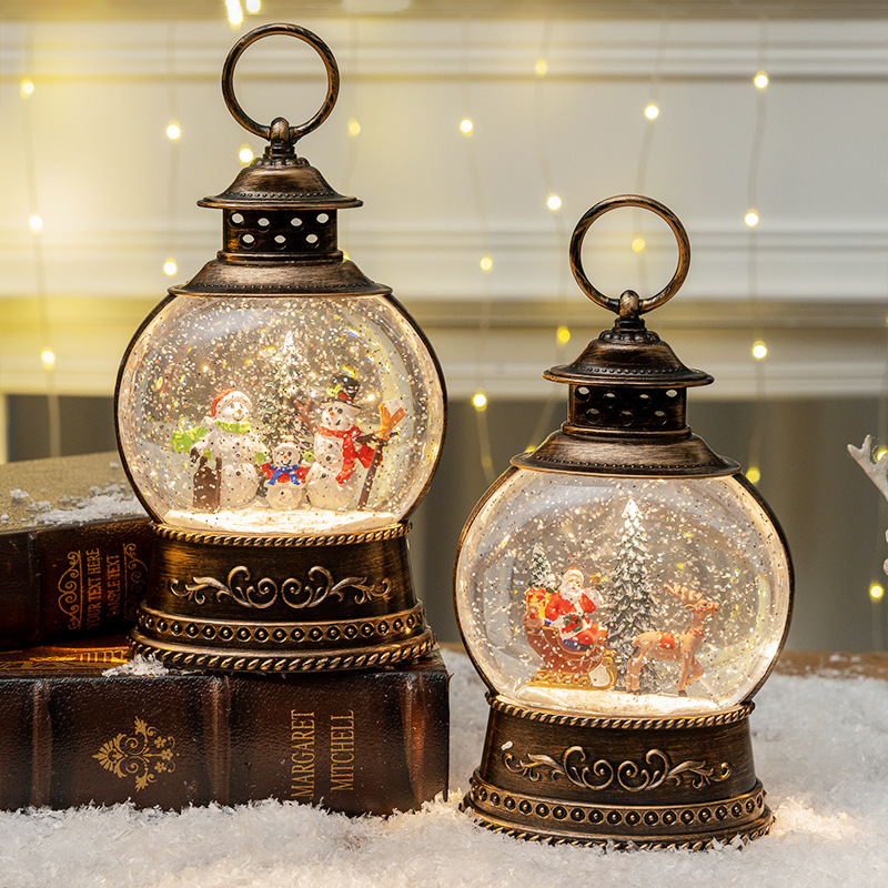 Christmas Decorations Large Fl - огляд і ціна Snow Globe Musical
