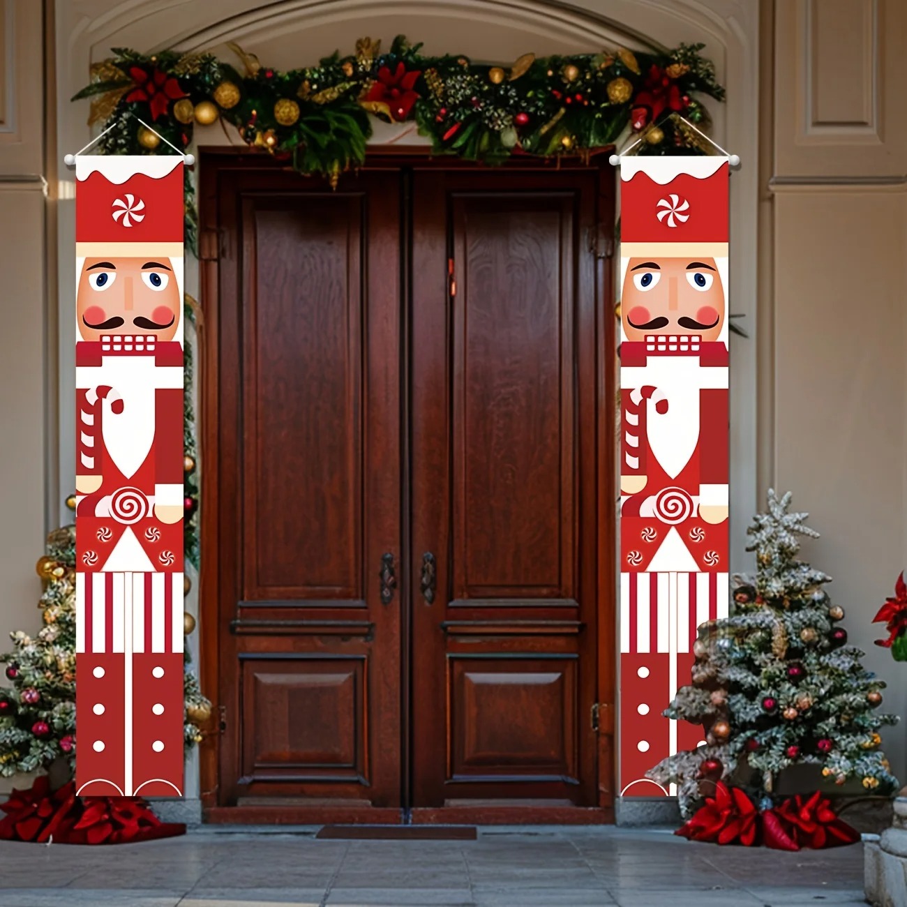 Christmas Banner Set Nutcracke - огляд і ціна Nutcracker Figurine